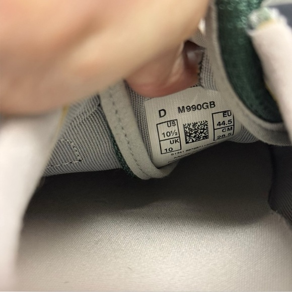 New Balance 990 Made in USA Green Sz 10.5 - Picture 7 of 13